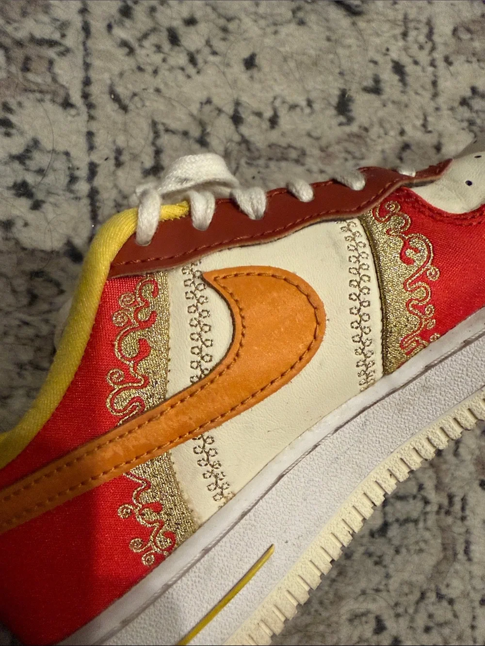 Nike Youth Air Force 1 DV2230 600 Little Accra - Size 3Y